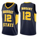 Men's Murray State Racers Ja Morant Navy College Basketball Jersey Stitched