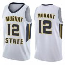 Men's Murray State Racers Ja Morant White College Basketball Jersey Stitched