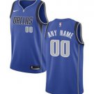 Men's Nike Mavericks Personalized Custom Royal BlueIcon Edition jersey