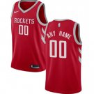 Men's Nike Rockets Personalized Custom Red Icon Edition Jersey