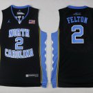 Men's North Carolina Tar Heels #2 Jalek Felton Black Soul Swingman Basketball Jersey