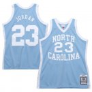 Men's North Carolina Tar Heels #23 Michael Jordan Blue 1983-84 Throwback Stitched Jersey