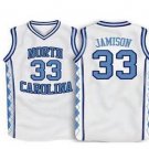 Men's North Carolina Tar Heels #33 Antawn Jamison 2016 White Swingman College Basketball Jersey