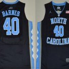 Men's North Carolina Tar Heels #40 Harrison Barnes 2016 Black Swingman College Basketball Jersey