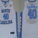 Men's North Carolina Tar Heels #40 Harrison Barnes 2016 White Swingman College Basketball Jersey