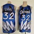 Men's Orlando Magic #32 Shaquille O'Neal Blue Throwback basketball Jersey