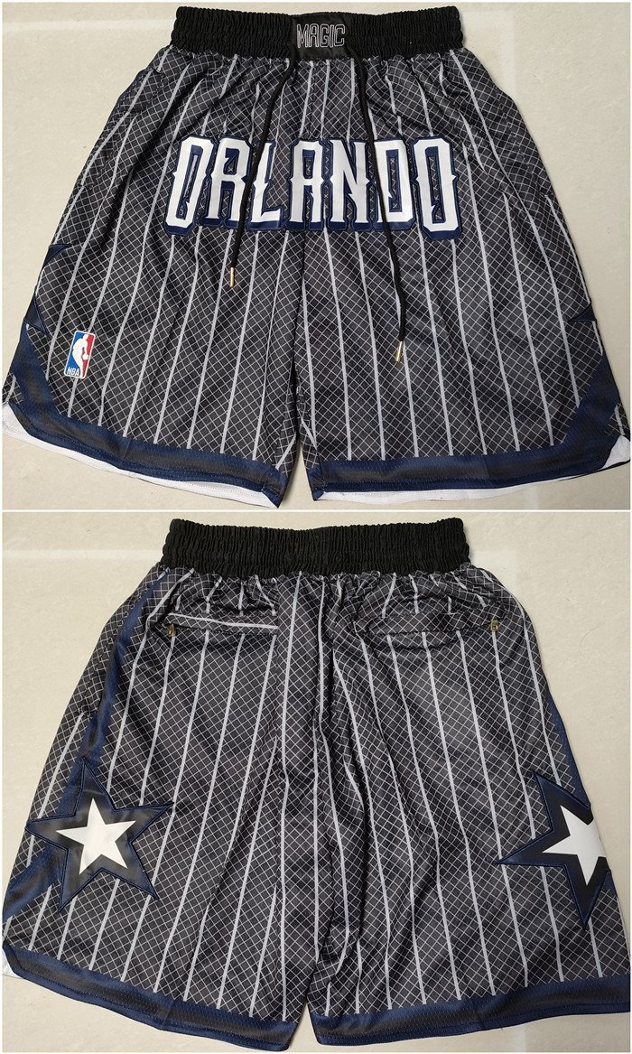 Men's Orlando Magic Black Shorts