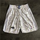Men's Orlando Magic Dark Stars White Throwback Basketball Shorts Stitched