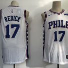 Men's Philadelphia 76ers JJ Redick White Basketball Jersey Embroidered