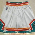 Men's San Antonio Spurs White 75th Anniversary Diamond 2021 Stitched Swingman Shorts