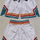 Men's San Antonio Spurs White Shorts (Run Smaller)