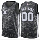 Men's Spurs Personalized Custom Camo City Edition Jersey