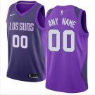 Men's Suns Personalized Custom Purple City Edition Jersey