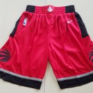 Men's Toronto Raptors Red Basketball Shorts Embroidered