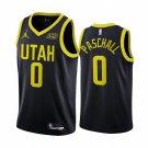 Men's Utah Jazz #0 Eric Paschall 202223 Black Statement Edition Stitched Basketball Jersey