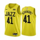 Men's Utah Jazz #6 Nickeil Alexander-Walker 202223 Yellow Icon Edition Stitched Jersey