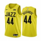 Men's Utah Jazz #44 Bojan Bogdanovic 202223 Yellow Icon Edition Stitched Basketball Jersey