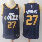 Men's Utah Jazz Rudy Gobert Navy Basketball Jersey Embroidered