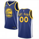 Men's Warriors Personalized Custom Royal Blue Icon Edition jersey
