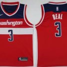 Men's Washington Wizards Bradley Beal Red Basketball Jersey Embroidered