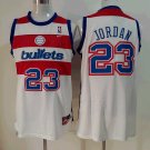 Men's Washington Wizards Michael Jordan White Basketball Jersey Embroidered