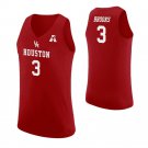 Men's Youth Armoni Brooks Houston Cougars Red College Basketball Jersey Stitched