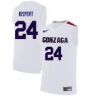Men's Youth Corey Kispert Gonzaga Bulldogs White College Basketball Jersey Stitched