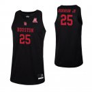 Men's Youth Galen Robinson Jr Houston Cougars Black College Basketball Jersey Stitched