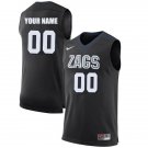 Men's Youth Gonzaga Bulldogs Custom Black College Basketball Jersey Stitched