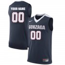 Men's Youth Gonzaga Bulldogs Custom Navy College Basketball Jersey Stitched