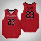 Men's Youth Jarrett Culver Texas Tech Red Raiders Red College Basketball Jersey Stitched