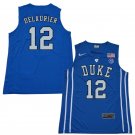 Men's Youth Javin DeLaurier Duke Blue Devils Blue College Basketball Jersey Stitched