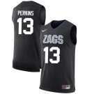 Men's Youth Josh Perkins Gonzaga Bulldogs Black College Basketball Jersey Stitched