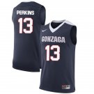 Men's Youth Josh Perkins Gonzaga Bulldogs Navy College Basketball Jersey Stitched