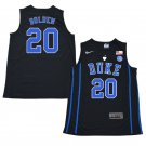Men's Youth Marques Bolden Duke Blue Devils Black College Basketball Jersey Stitched