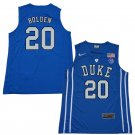 Men's Youth Marques Bolden Duke Blue Devils Blue College Basketball Jersey Stitched