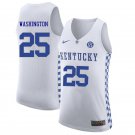 Men's Youth PJ Washington Kentucky Wildcats White College Basketball Jersey Stitched