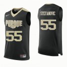 Men's Youth Sasha Stefanovic Purdue Boilermakers Black College Basketball Jersey Stitched