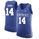Men's Youth Tyler Herro Kentucky Wildcats Blue College Basketball Jersey Stitched