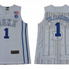 Men's Zion Williamson Duke Blue Devils White College