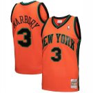 New Yok Knicks #3 Stephon Marbury Orange Mitchell & Ness 2005-06 Hardwood Classics Stitched Jersey