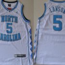 North Carolina Tar Heels #5 Ty Lawson White Swingman Jersey