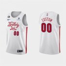 Philadelphia 76ers Active Player Custom 2022-23 White City Edition With NO.6 Patch Stitched Jersey