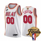 Miami Heat Active Player Custom White 2023 Finals Classic Edition With NO.6 Patch Stitched Jersey