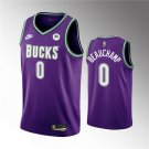 Milwaukee Bucks #0 MarJon Beauchamp 2022-23 Purple Classic Edition Swingman Stitched Jersey