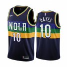 New Orleans Pelicans #10 Jaxson Hayes 202223 Navy City Edition Stitched Basketball Jersey