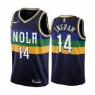 New Orleans Pelicans #14 Brandon Ingram 202223 Navy City Edition Stitched Basketball Jersey