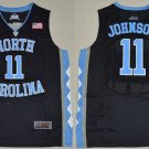 North Carolina Tar Heels #11 Brice Johnson Black Basketball Stitched Swingman Jersey
