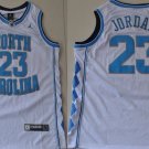 North Carolina Tar Heels #23 Michael Jordan White Swingman Jersey