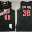 Oklahoma City Thunder #35 Kevin Durant Black 2007-08 Black Throwback SuperSonics Stitched Jersey